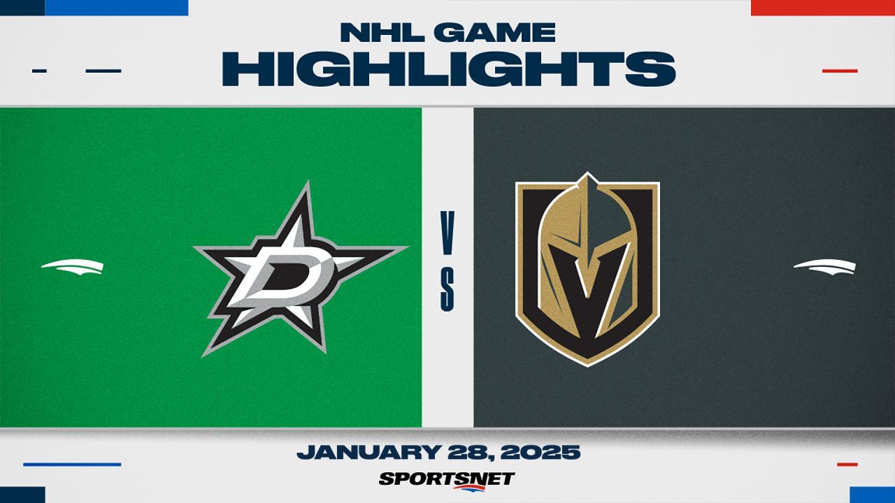 NHL Highlights: Stars 4, Golden Knights 3 (OT)