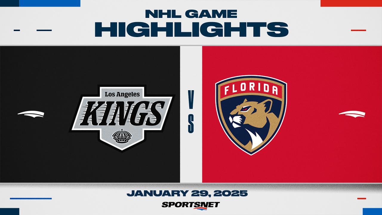 NHL Highlights: Panthers 3, Kings 0