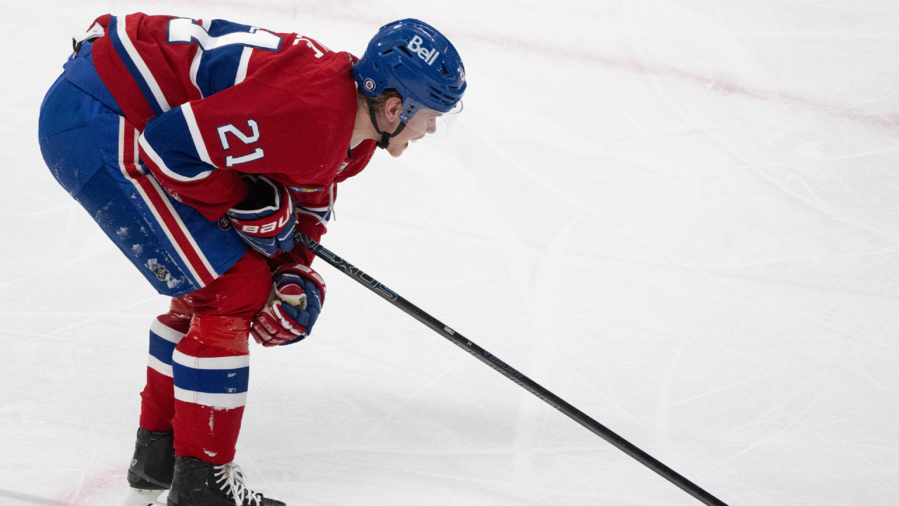 ‘Gotta move forward’: Canadiens’ St. Louis on losing Kaiden Guhle