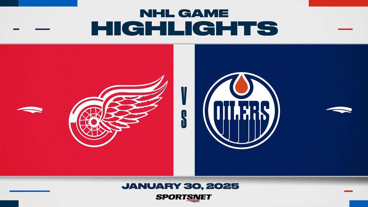 NHL Highlights: Red Wings 3, Oilers 2 (SO)