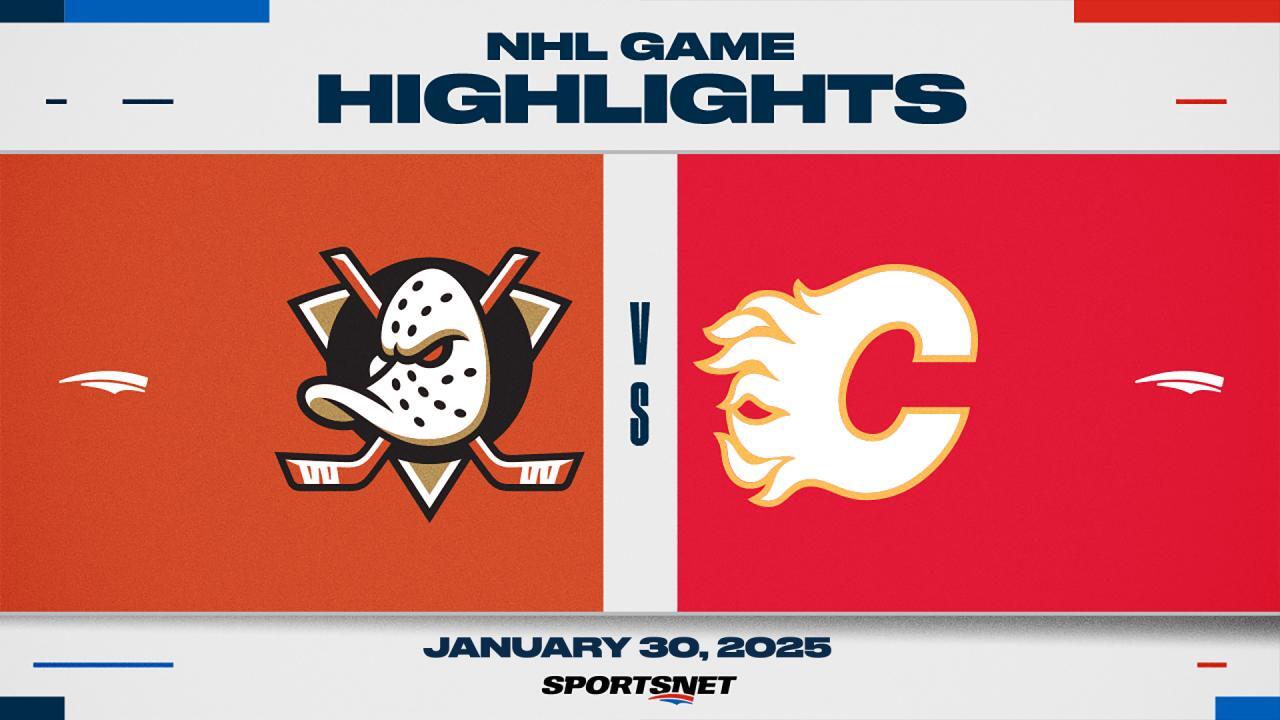 NHL Highlights: Flames 4, Ducks 1