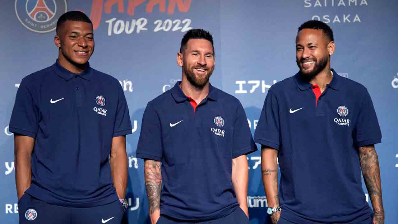 Neymar says Mbappe was jealous of Messi in Paris