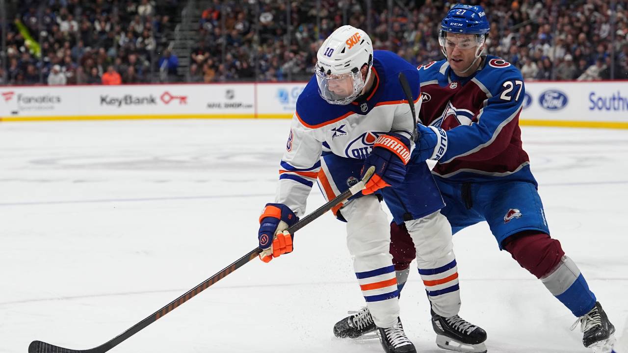 Bouchard’s late goal lifts surging Oilers past Avalanche