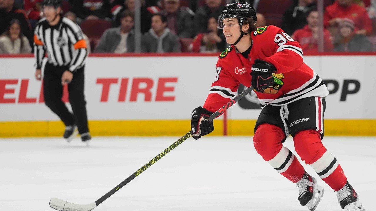 Bedard breaks slump to boost Blackhawks past Utah in OT