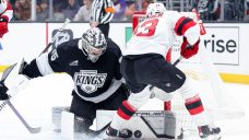 Andre Lee scores his 1st NHL goal as Kings blank slumping Devils