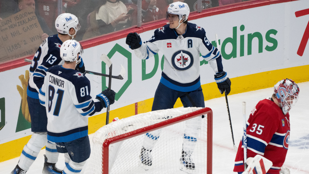 Scheifele’s newfound assertiveness key to lethal play of Jets’ top line