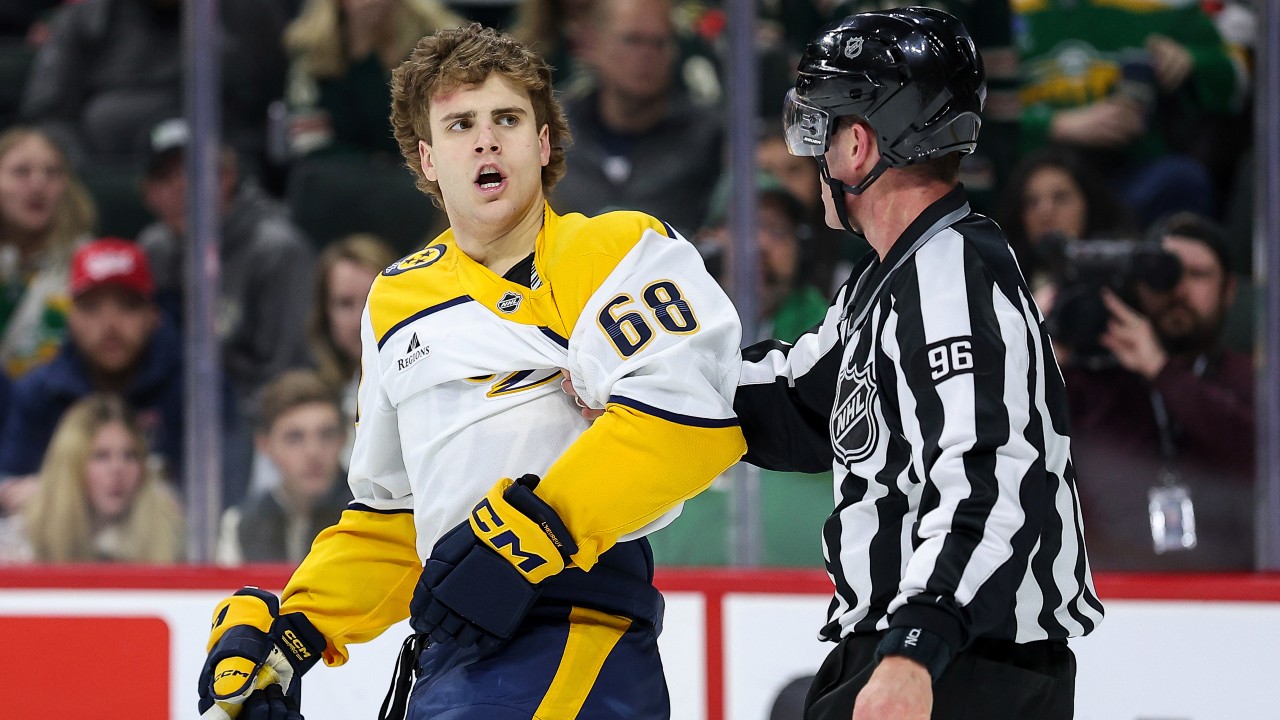 Predators’ L’Heureux to have hearing for slew-foot on Wild’s Spurgeon