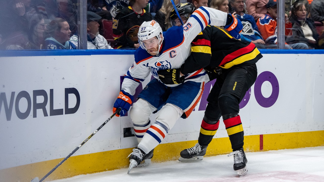 McDavid’s looming suspension overshadows Oilers’ loss to Canucks