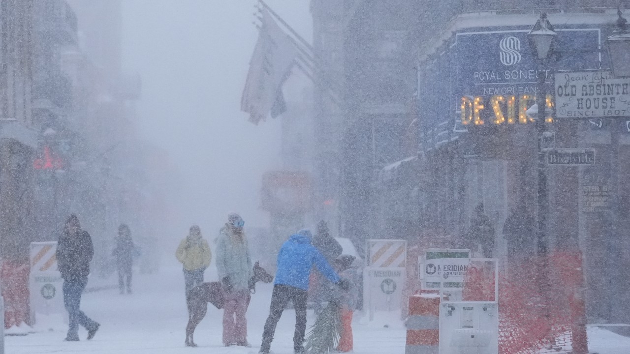 NBA postpones Pelicans game after historic snow storm in New Orleans