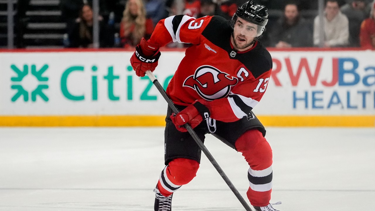 Devils captain Nico Hischier out vs. Flyers following cross-check injury