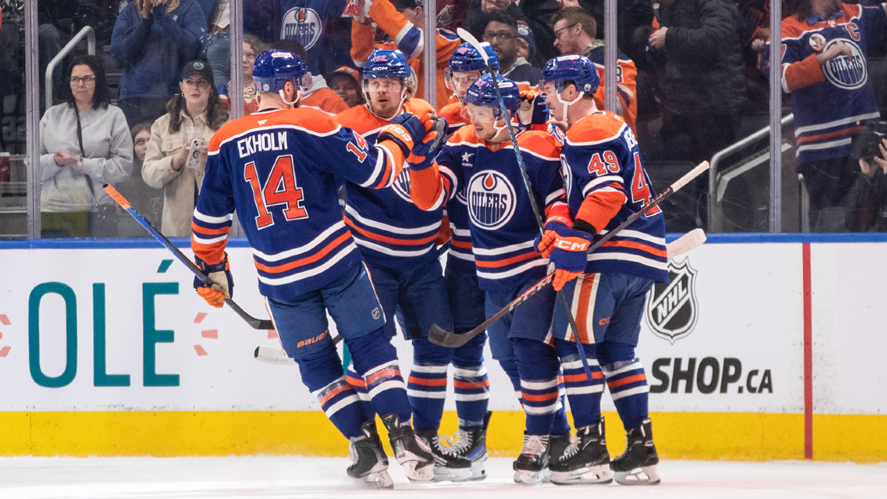 ‘Hopefully we can run with it’: Oilers grab Pacific lead with win over Sabres