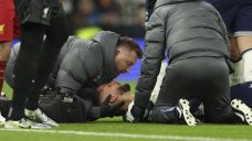 Bentancur carried off on a stretcher during Tottenham-Liverpool match