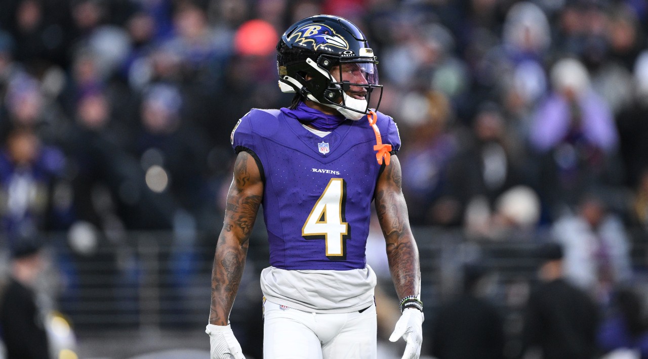 Ravens WR Zay Flowers doubtful vs. Bills due to knee injury