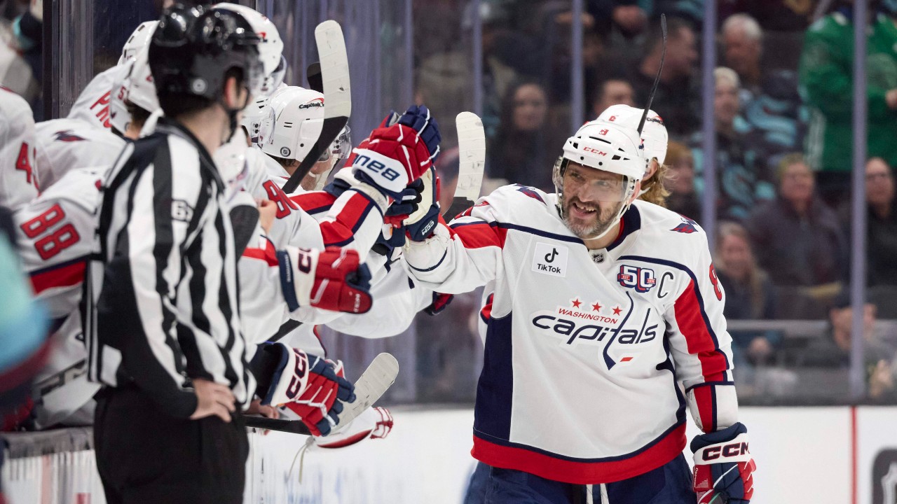 Capitals coming together amid ‘rock star’ Ovechkin’s record chase