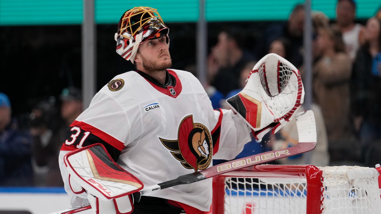 With Ullmark injured and backups faltering, Senators must find new goalie