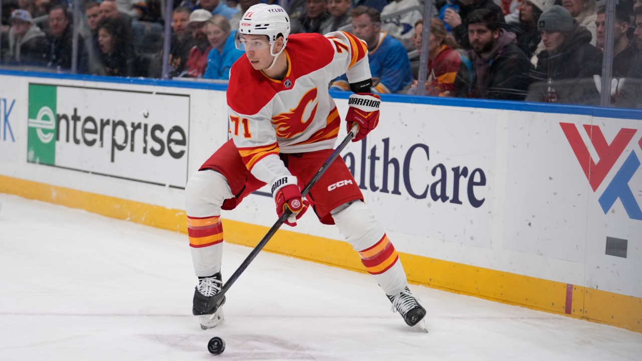 Flames place forward Walker Duehr on waivers