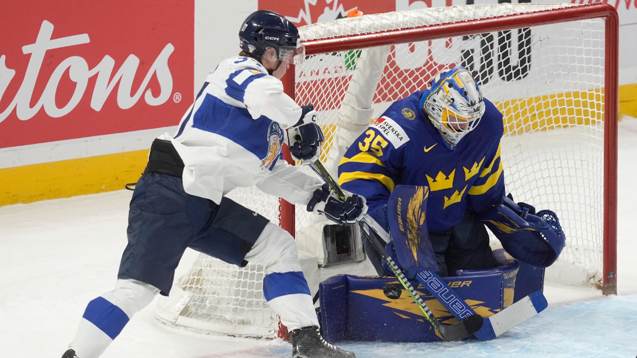 Finland tops Sweden in overtime to make gold-medal game at world juniors