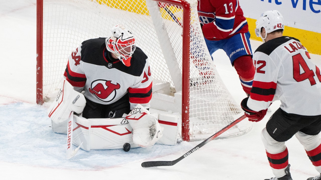 Jake Allen leads Devils to OT victory in first start vs. Canadiens since trade