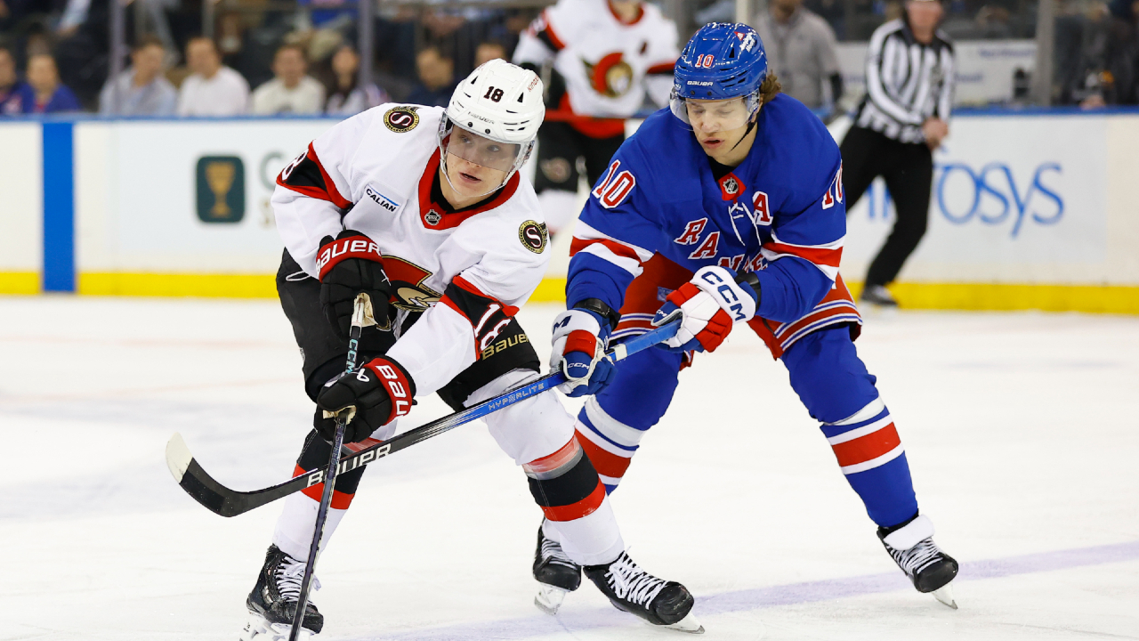 Shesterkin saves 20 shots as Rangers down Senators