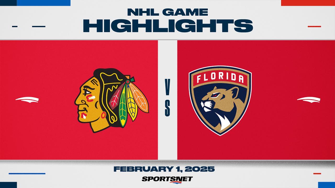 NHL Highlights: Panthers 5, Blackhawks 1