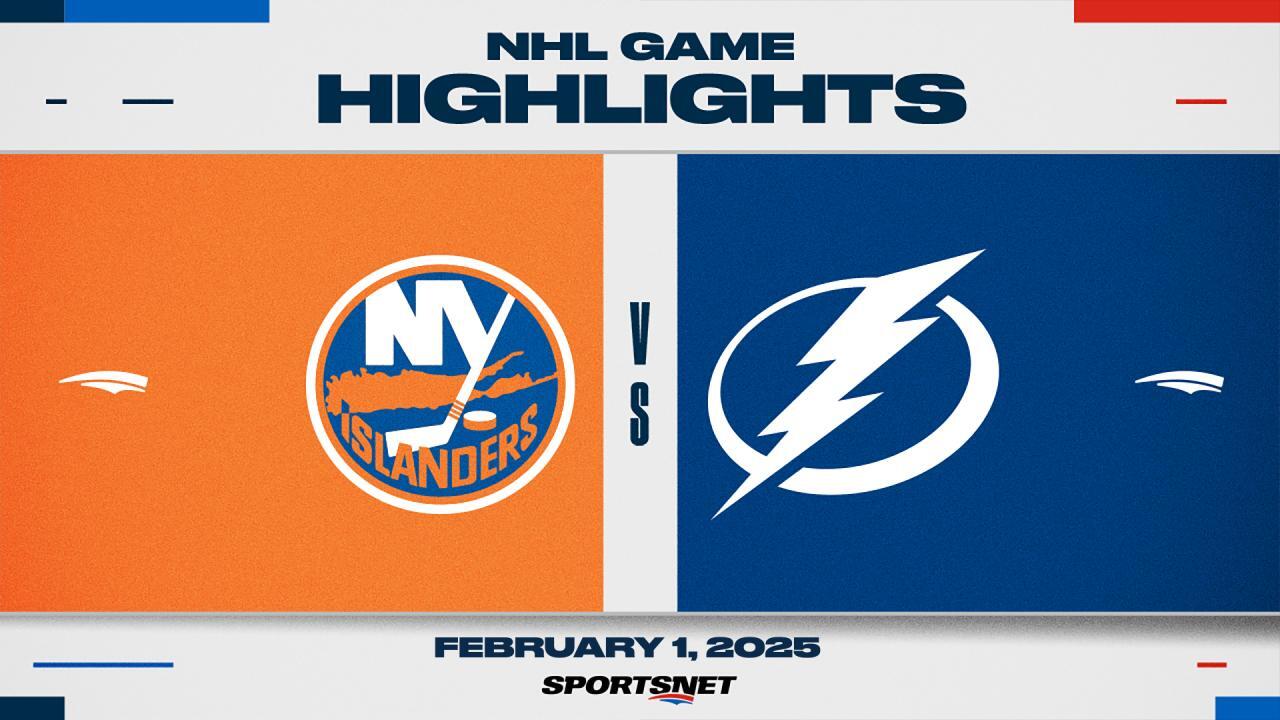 NHL Highlights: Islanders 3, Lightning 2 (OT)