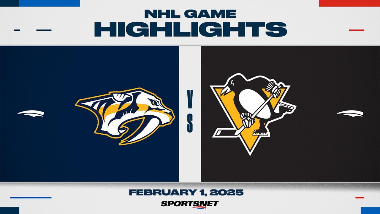 NHL Highlights: Penguins 3, Predators 0