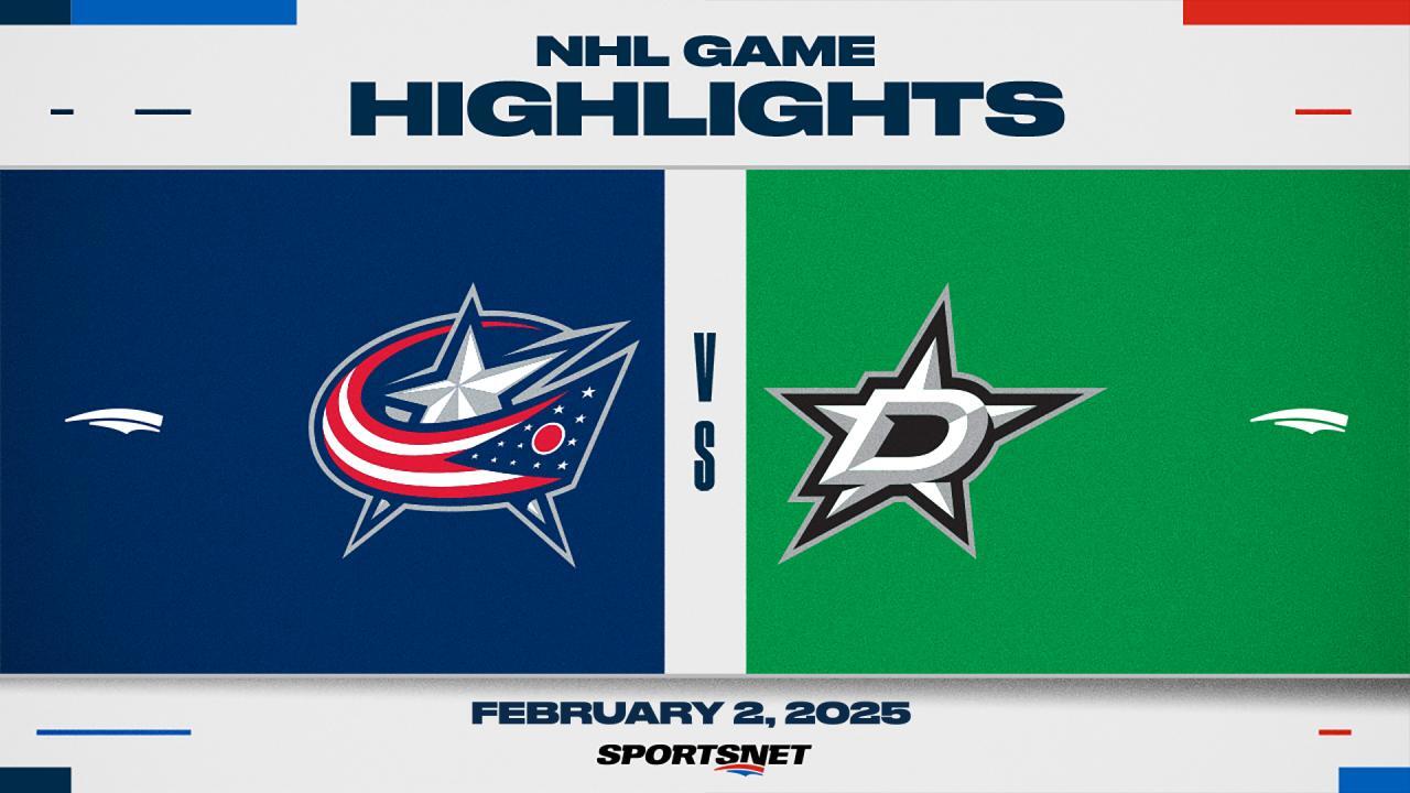 NHL Highlights: Stars 5, Blue Jackets 3