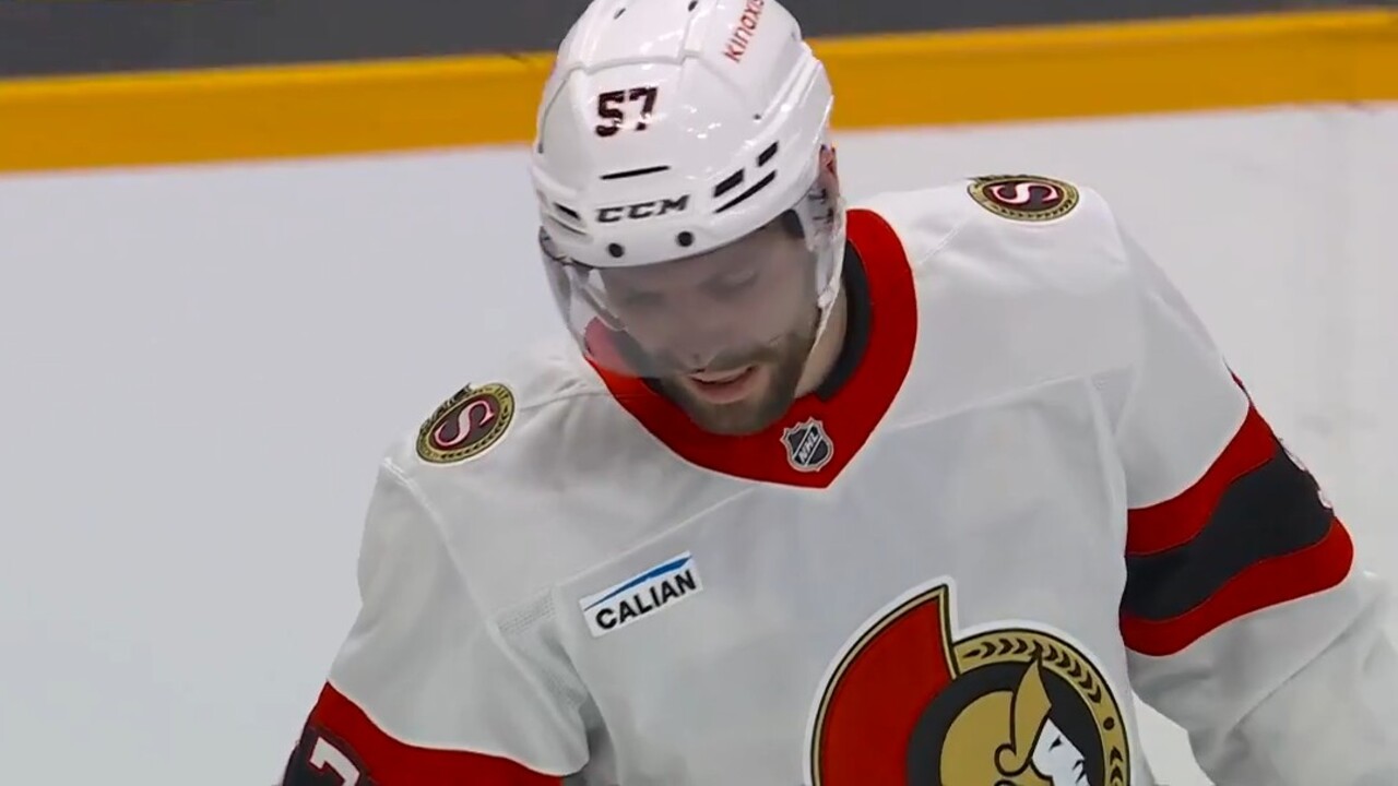 Perron nets first with Sens after controversial no-call on other end