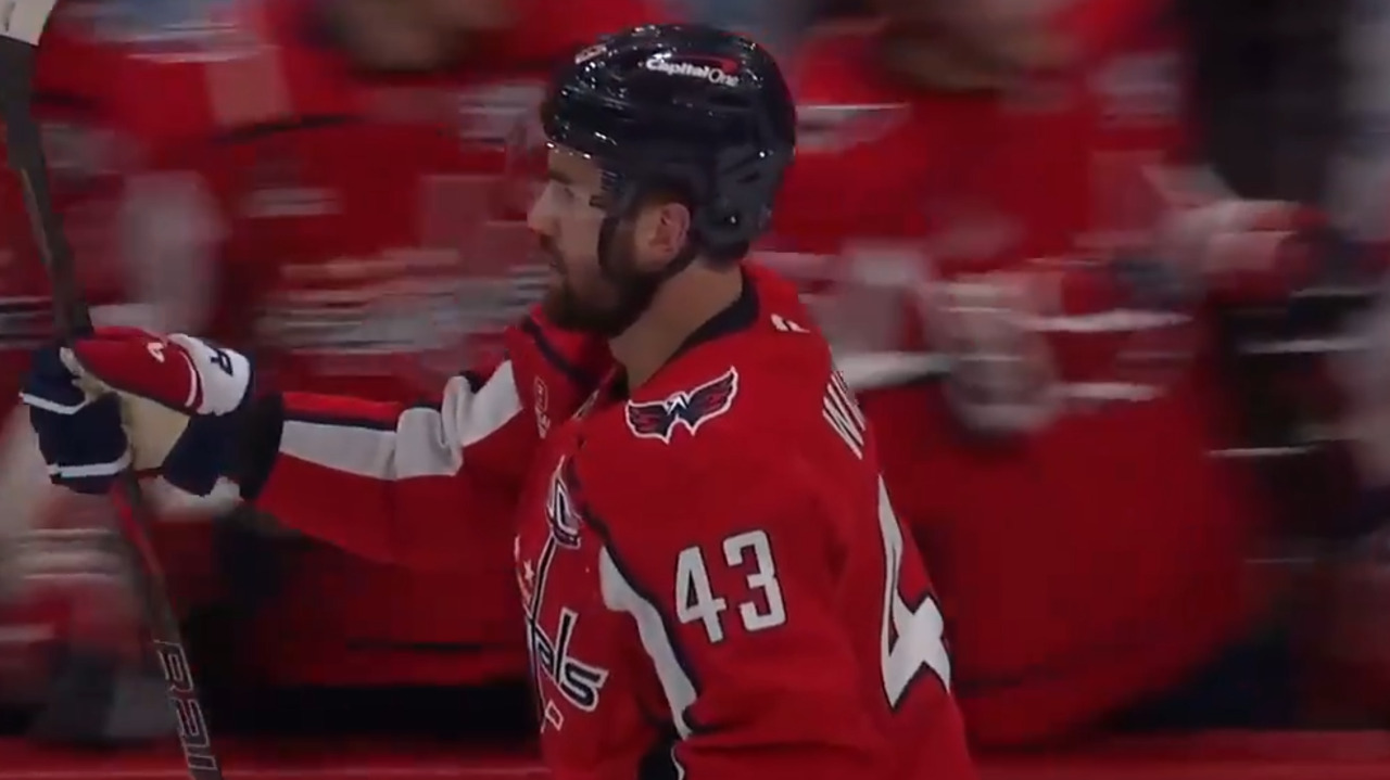 Capitals’ Wilson wires one-timer for shorthanded goal vs. Panthers