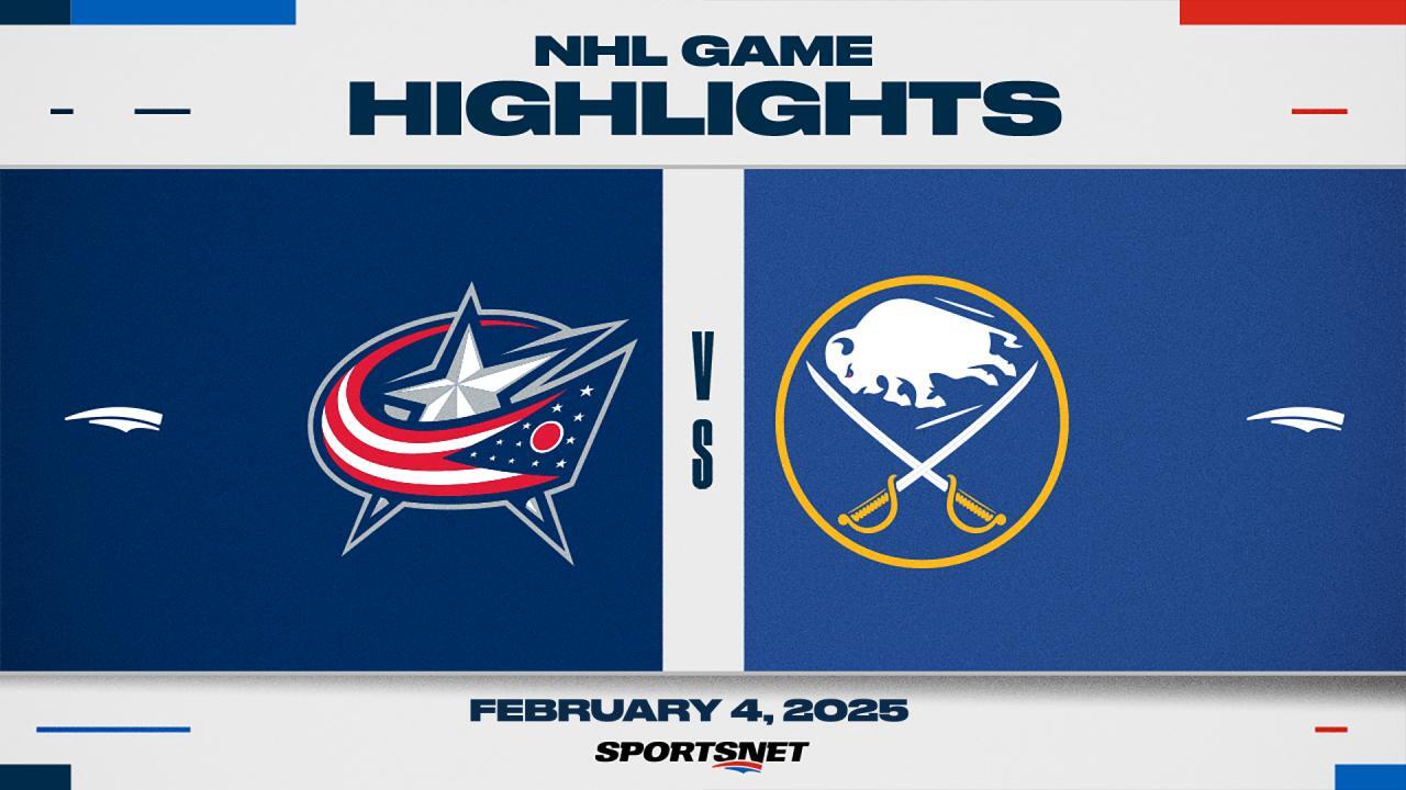 NHL Highlights: Sabres 3, Blue Jackets 2