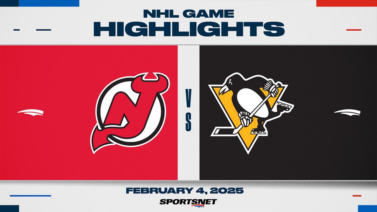 NHL Highlights: Devils 3, Penguins 2 (SO)