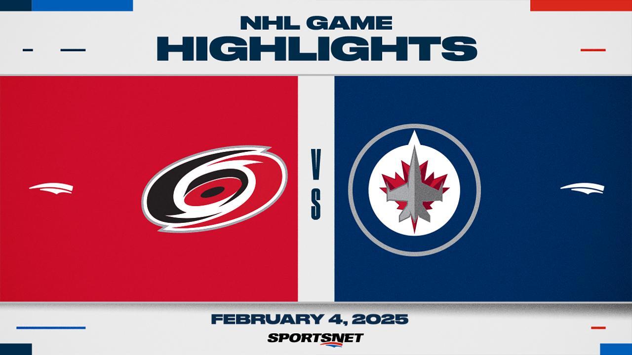 NHL Highlights: Jets 3, Hurricanes 0