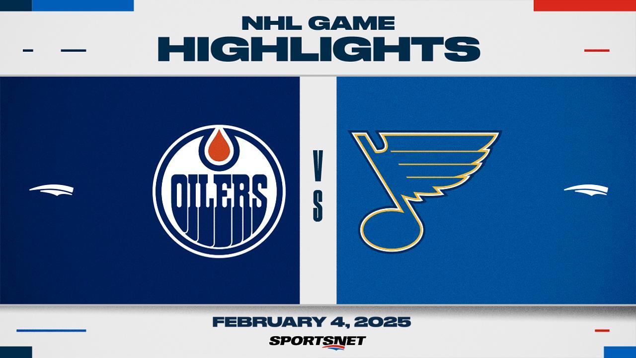 NHL Highlights: Oilers 3, Blues 2 (OT)