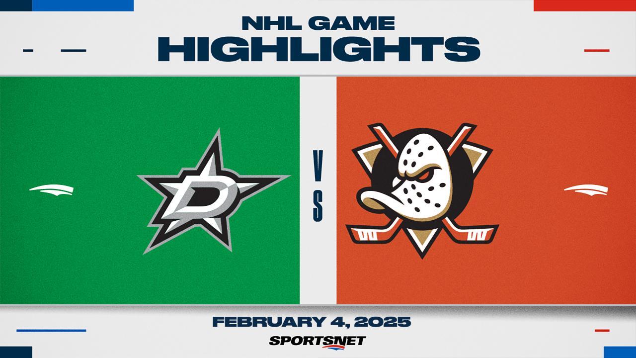 NHL Highlights: Ducks 2, Stars 1