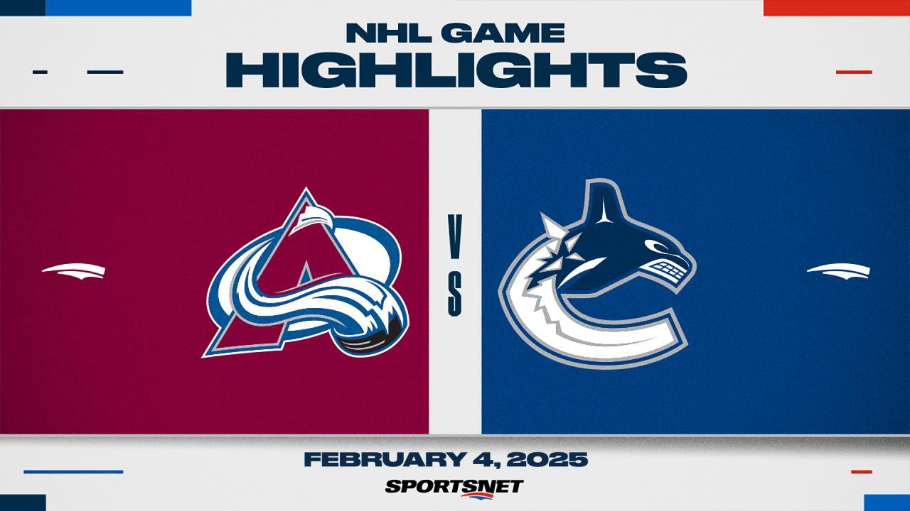 NHL Highlights: Canucks 3, Avalanche 0