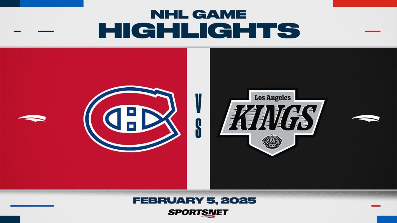 NHL Highlights: Kings 6, Canadiens 3