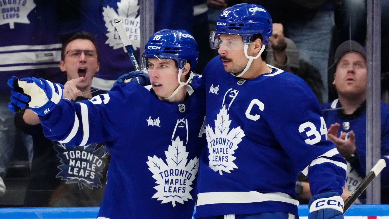 Why stats suggest Maple Leafs’ Matthews and Marner are better apart