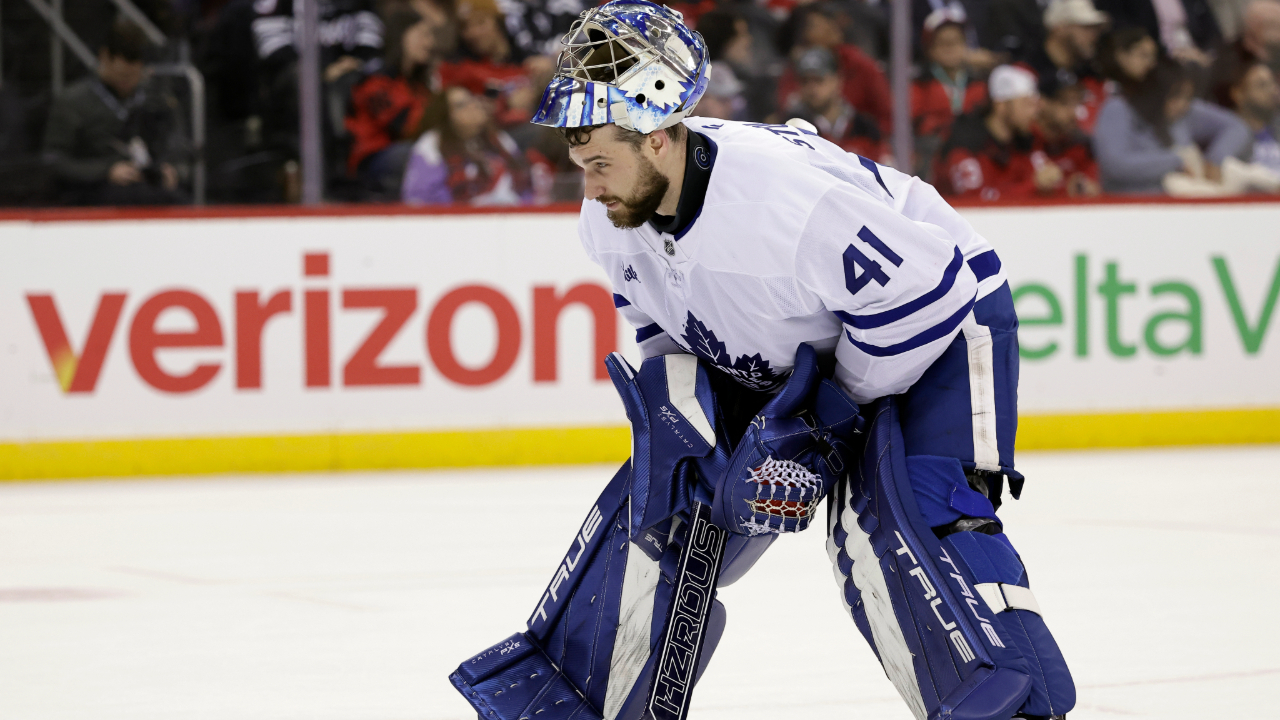 Maple Leafs’ Berube unsure of possible rust in Anthony Stolarz’s return