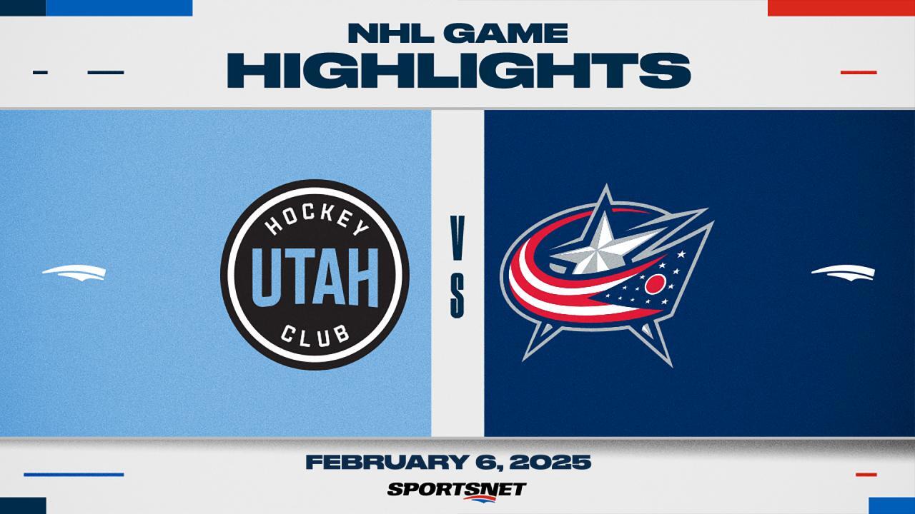 NHL Highlights: Utah HC 3, Blue Jackets 2 (OT)