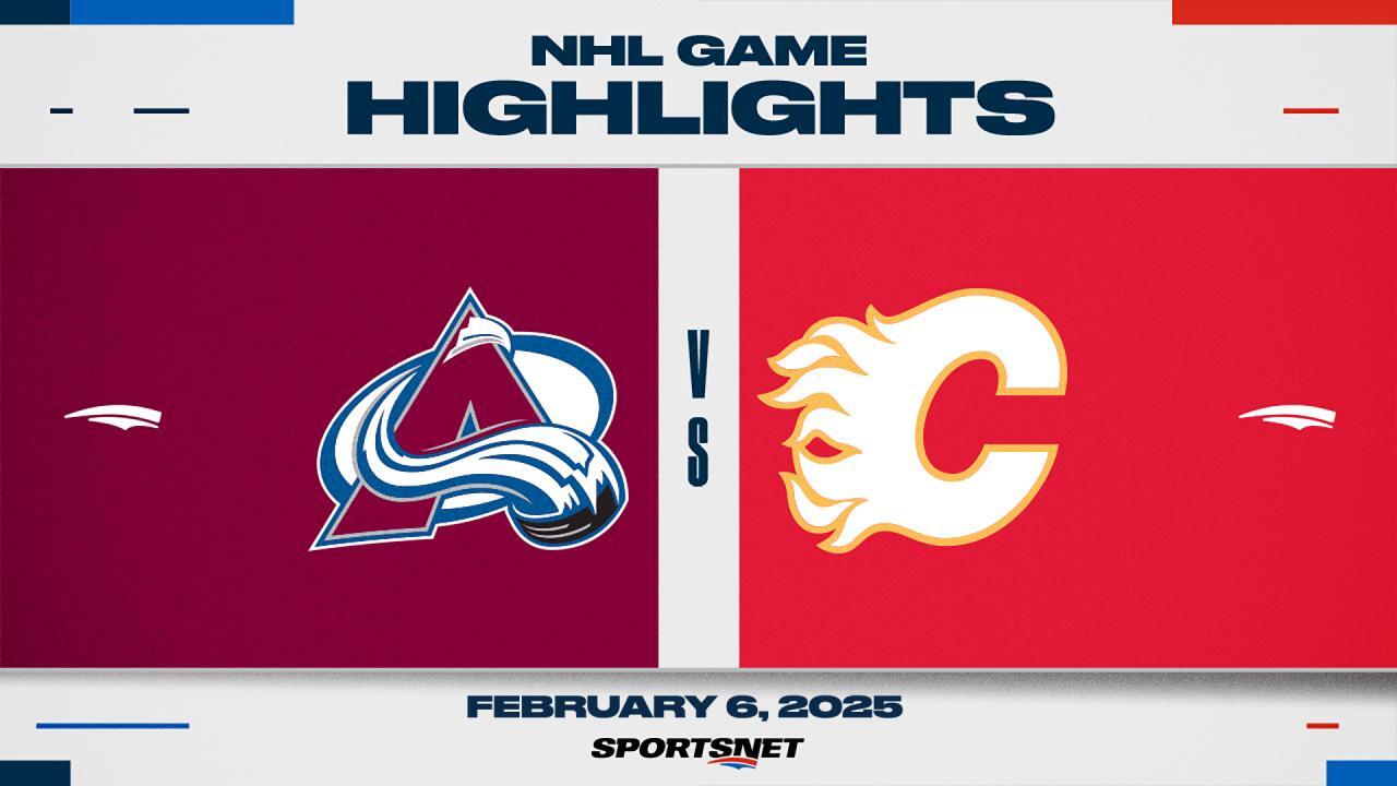 NHL Highlights: Avalanche 4, Flames 2