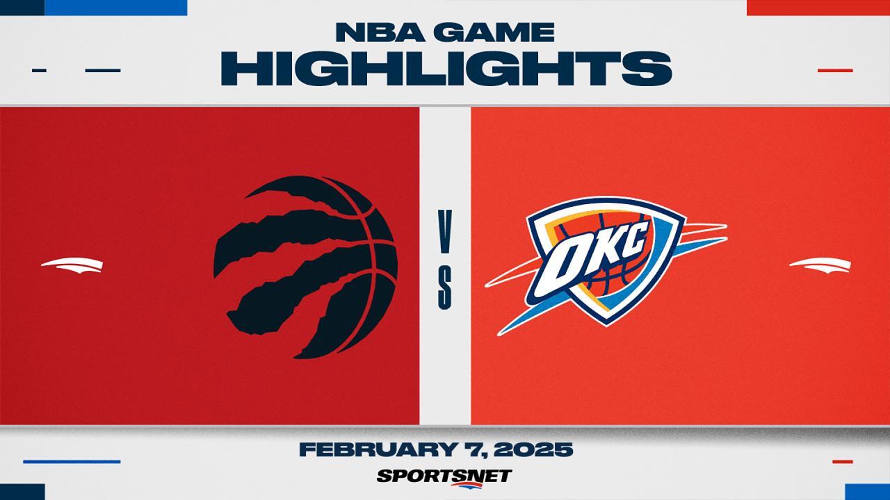 NBA Highlights: Thunder 121, Raptors 109