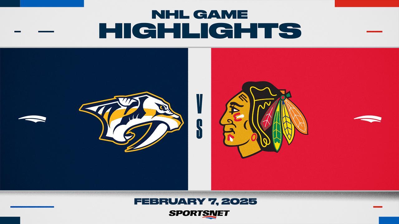 NHL Highlights: Blackhawks 6, Predators 2