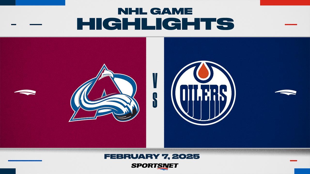 NHL Highlights: Avalanche 5, Oilers 4