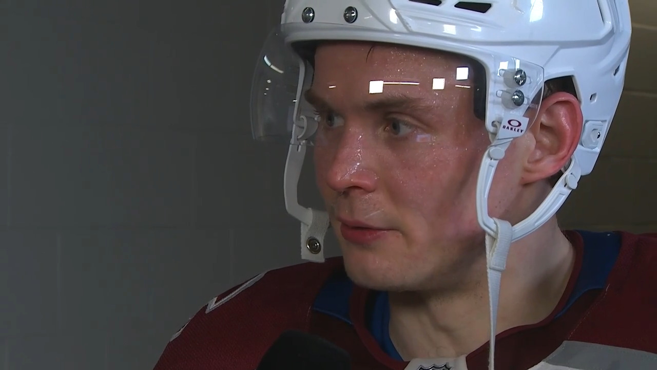 Avalanche’s Lehkonen praises Necas: ‘I can only see him getting better’