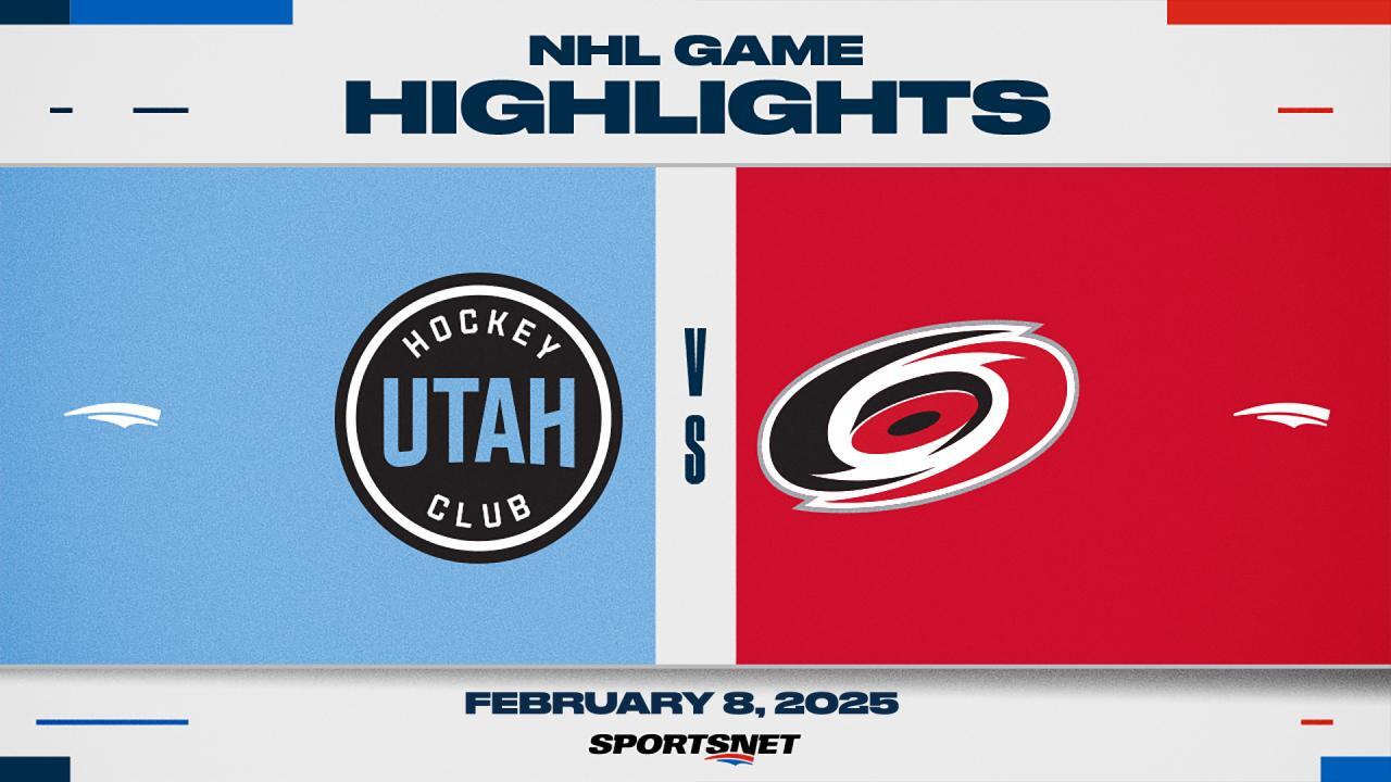 NHL Highlights: Hurricanes 7, Utah HC 3