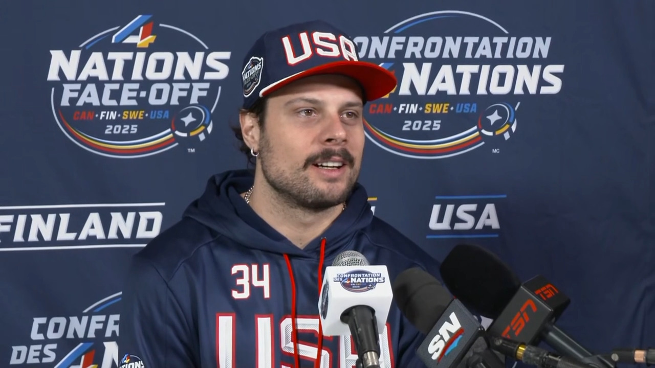 Matthews on Team USA bonding and Tkachuks providing ‘constant laughs’