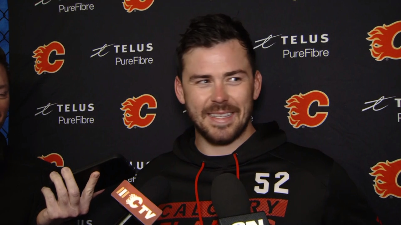 ‘Need team dinner’: Flames’ Weegar jokes about ‘divided’ locker room