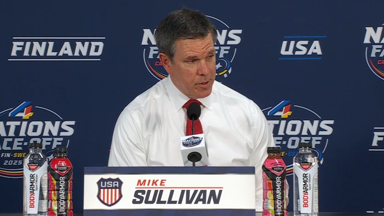 Sullivan on 4-Nations final: ‘ An incredible display of hockey on both sides’