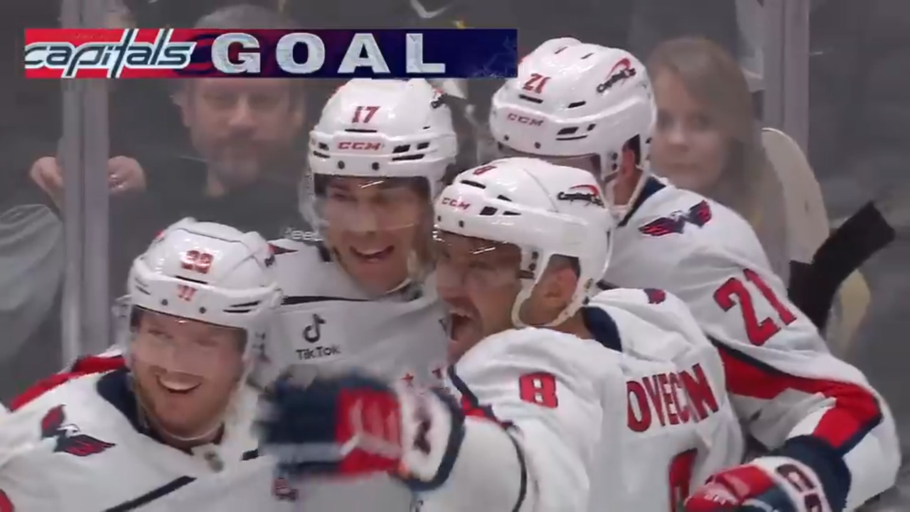 Capitals’ Chychrun and Protas rifle home two goals eight seconds apart