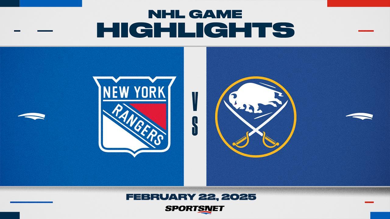 NHL Highlights: Sabres 8, Rangers 2